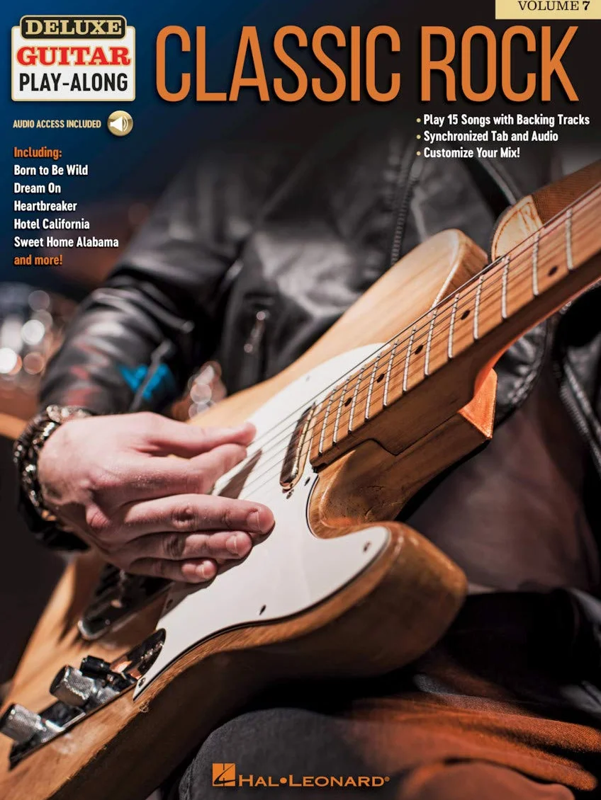 Classic Rock Deluxe Guitar Play-Along Volume 7 - Book/Online Audio