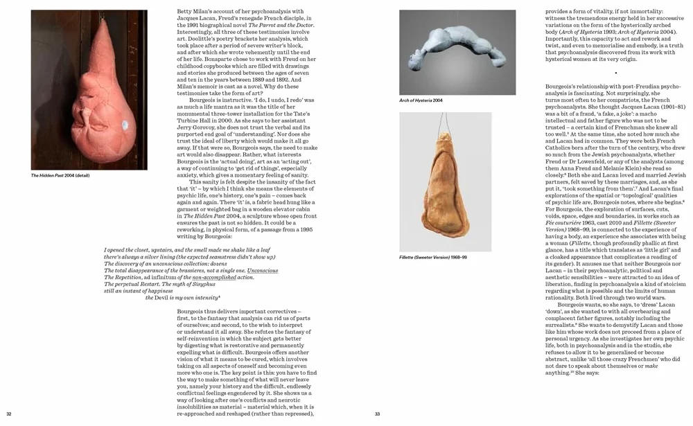 Louise Bourgeois : Has the day invaded the night or has the night invaded the day? /anglais