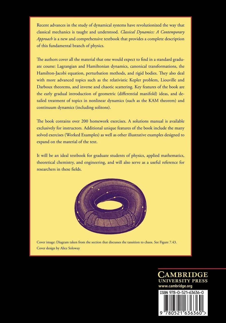 Classical Dynamics: A Contemporary Approach