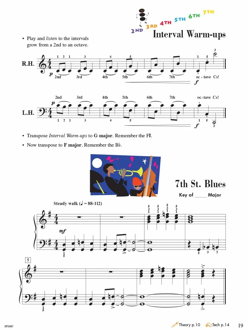 Nancy faber & randall faber : piano adventures: lesson book - level 3a