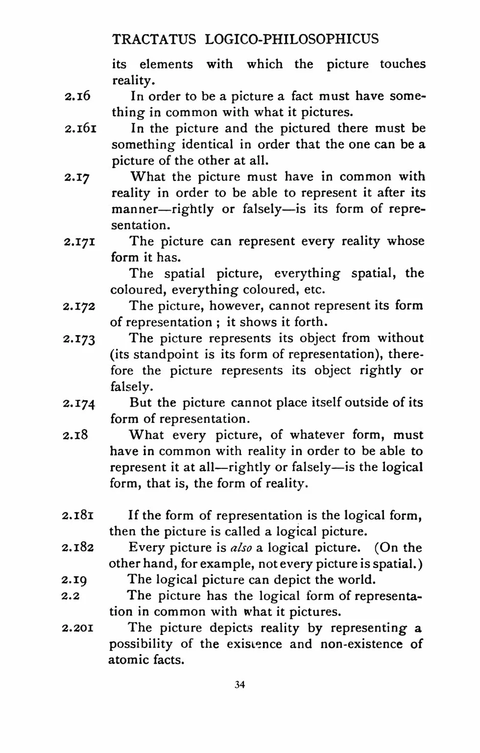 Tractatus Logico-Philosophicus