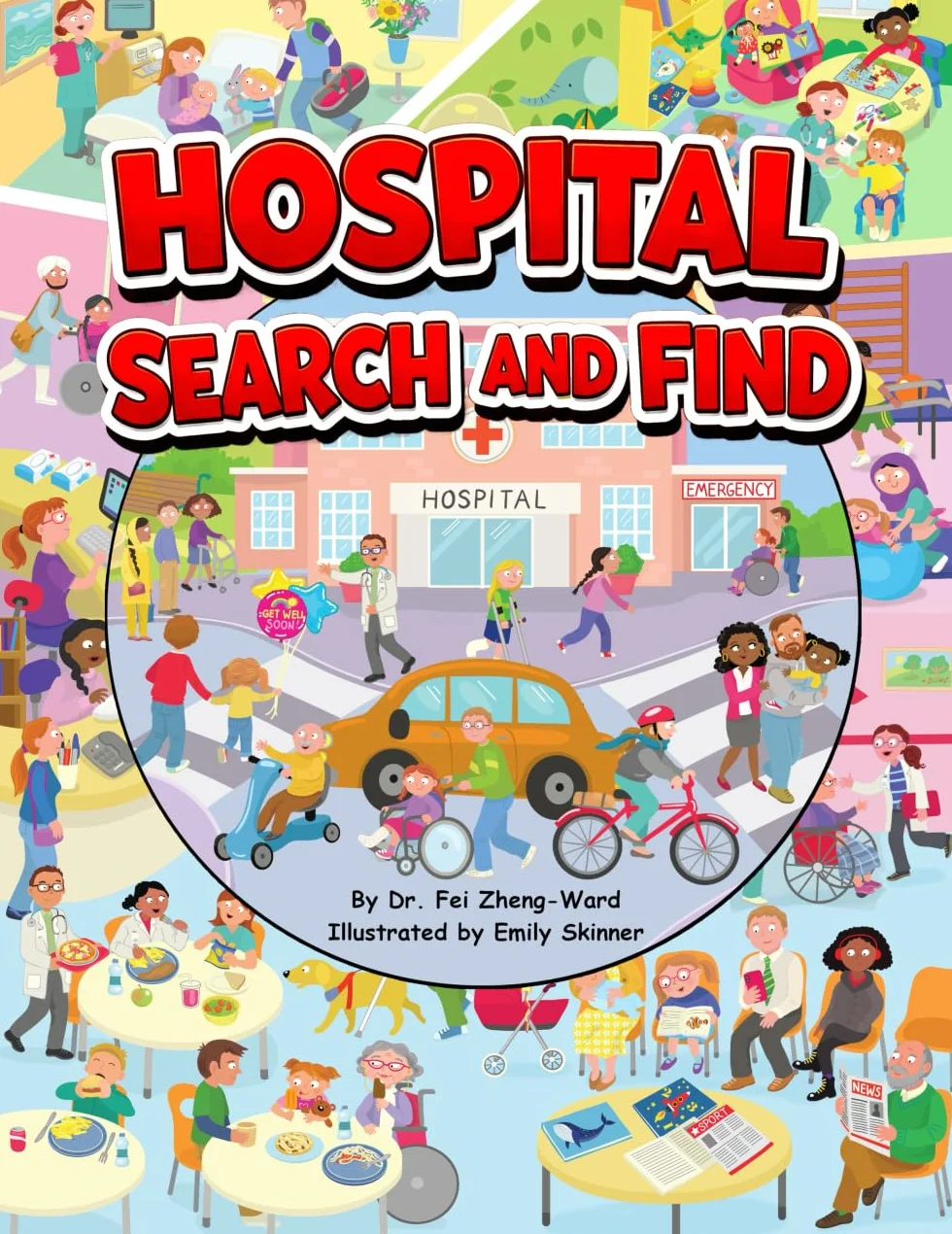 Hospital Search and Find: A Fun, Educational Hospital Book for Smart and Curious Kids Ages 3-8