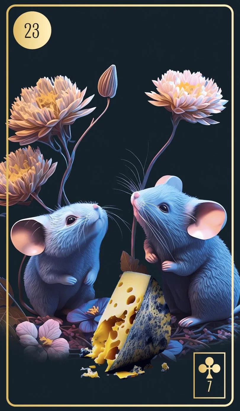 Lenormand-Kartenset: Floralis: 45 kunstvoll illustrierte Wahrsage-Karten für die neue Zeit mit Goldrand und Begleitbuch | Inklusive 9 Zusatzkarten | Edle Box mit Magnetverschluss